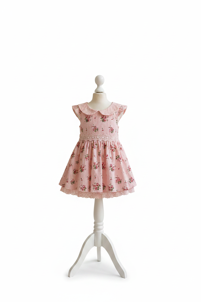 Robe Jade sur mannequin fond blanc - MAISON BRUNE